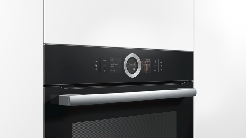 BOSCH Einbau-Backofen 60 cm schwarz mit Pyrolyse - HBG676EB6