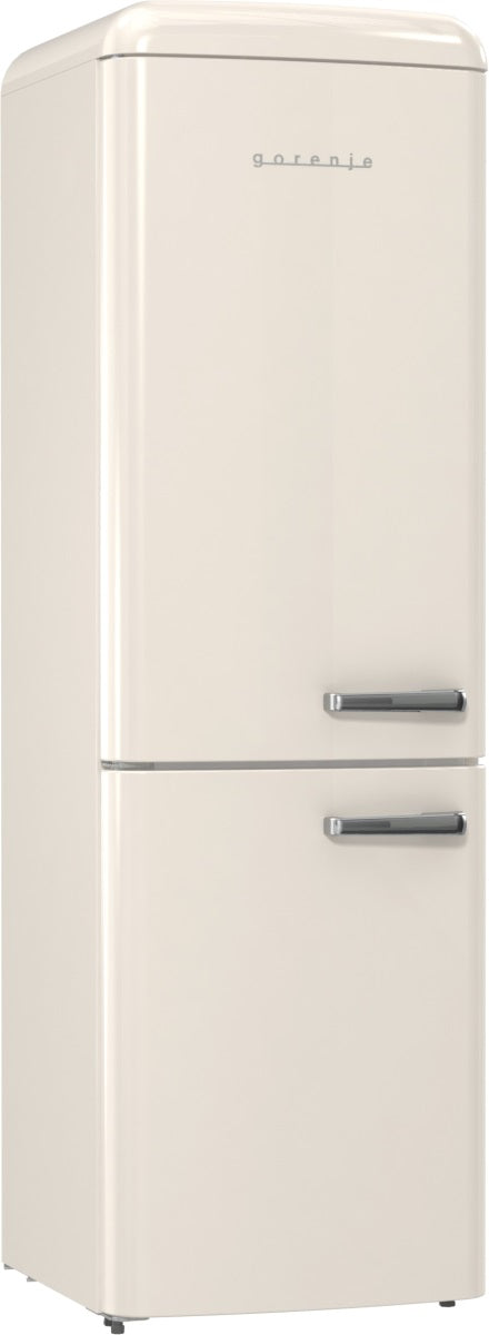 Gorenje Retro Kühl-Gefrierkombnation Champagner - Türanschlag links- ONRK619DC-L