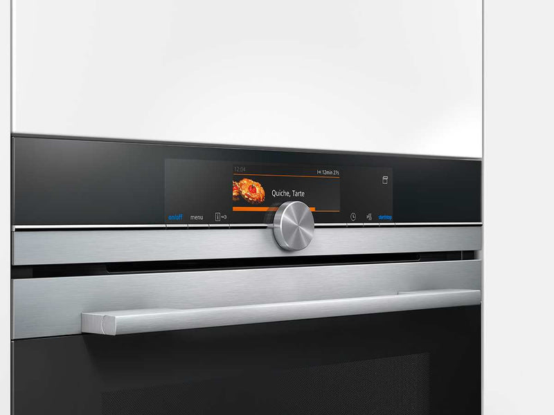 SIEMENS Einbau-Dampfbackofen iQ 700 - HS658GXS7