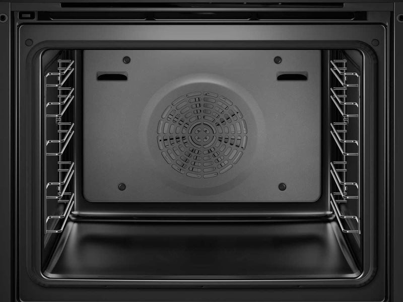 BOSCH Einbau-Backofen 60 cm Vulkan schwarz, mit AutoPilot 13 Beheizungsarten inkl. 4D-