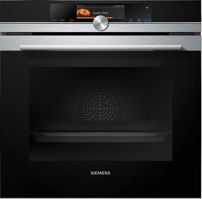 SIEMENS Einbau-Dampfbackofen iQ 700 - HS658GXS7