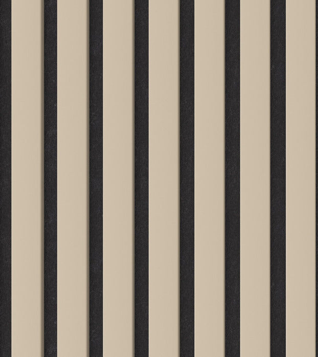 BY JACOBSEN AKUSTIKPANEEL TREND - SAND  - FILZ SCHWARZ - 19x600x2400MM