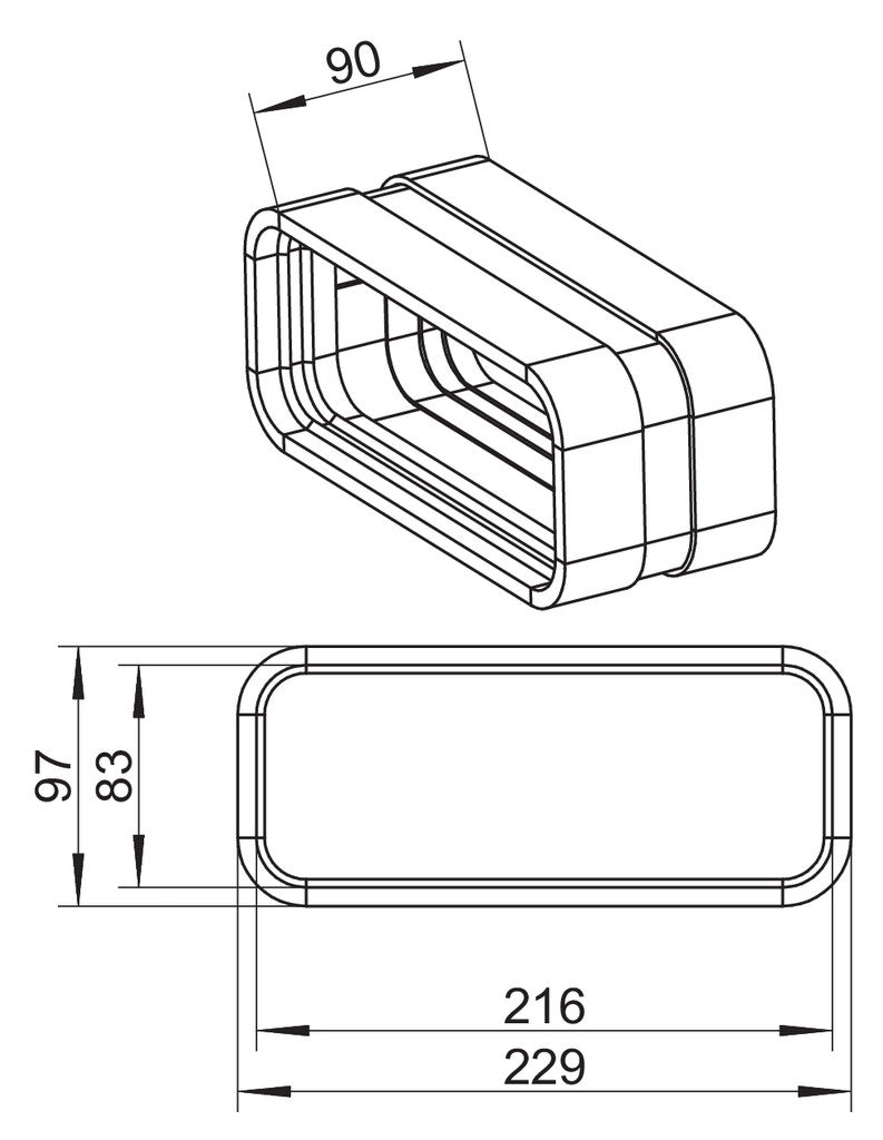 SF-VBS 150 Rohrbogenverbinder Verbindungselement verzinkter Stahl - 4061034