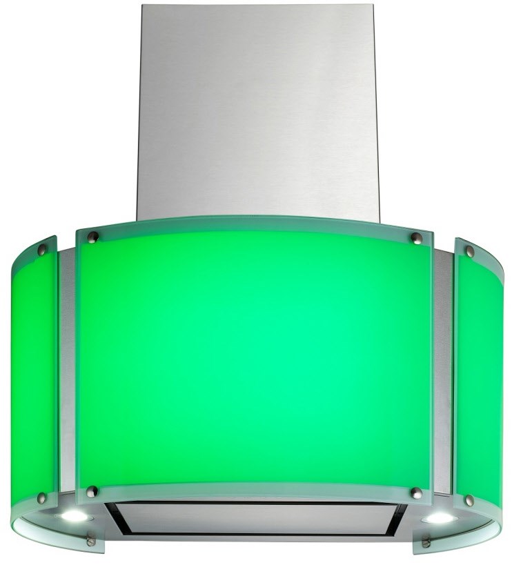 PKM Wandhaube Glas inkl. Farbwechselbeleuchtung - 50164